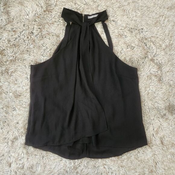 Daniel Rainn Stitch Fix Strappy Halter Top Black - Picture 1 of 10
